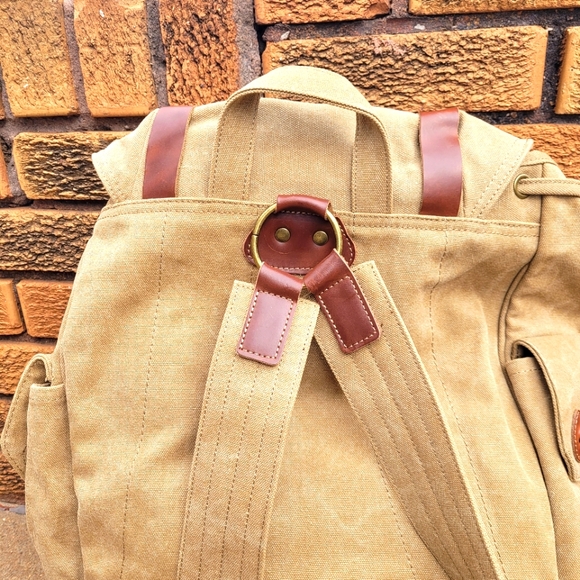 Java Monster Energy Java Backpack Canvas and Leather - Picture 8 of 13